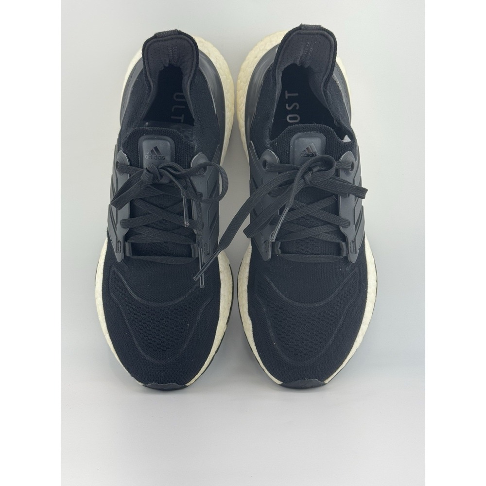 Adidas Ultra Boost 22 Shoes Black White Athletic Trainers Sneakers Women's 7.5 - Picture 7 of 9